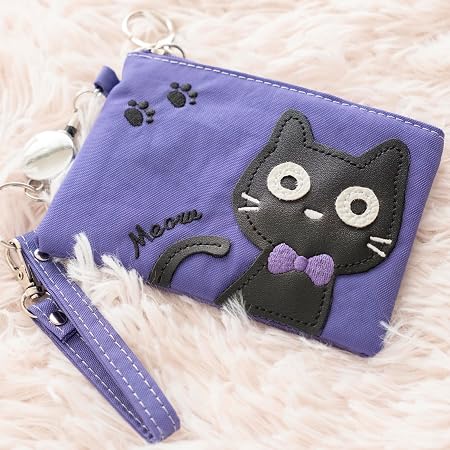 Amazon | 猫 パスケース 定期入れ リール付き ファスナー 付き 伸びる Amazon | 猫 パスケース 定期入れ リール付き ファスナー 付き 伸びる